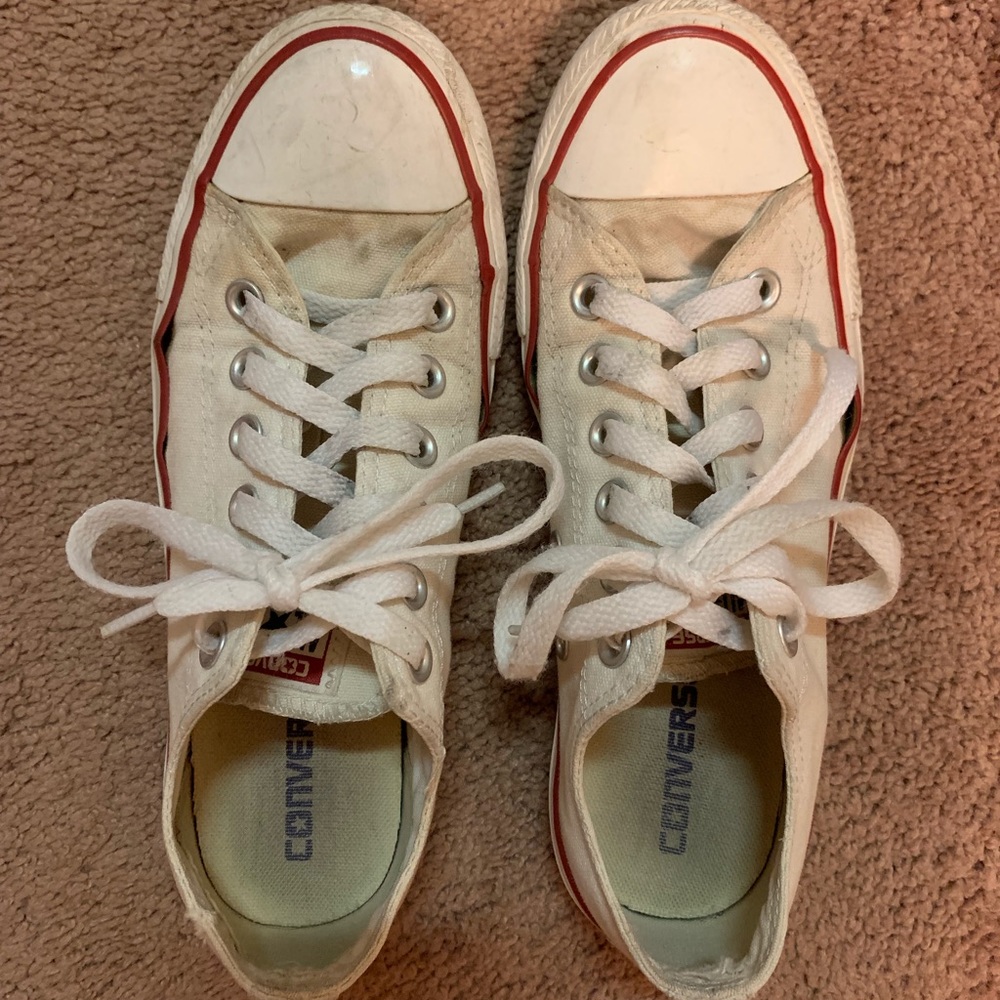 White Converse